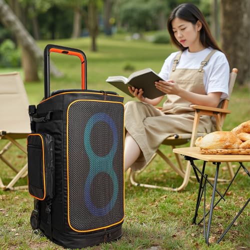 Protective Cover for JBLS PartysBoxs 520, Mar-Shall Bromley 450/750 Case, Series Speaker Double-Layer Shield Portable Carry Tote Bag Backpack, Scratch-Resistant, Dust Proof Shell