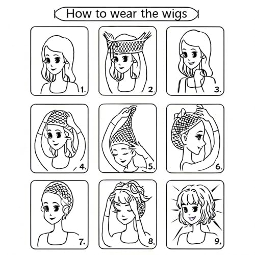 Rock Wig for 80s Costume Men and Women Curly Wavy Rocker Wig with Bangs Hippie Party Funny Wig for Halloween Themed Party Retro Concerts Costume Parties (Brown Gradient White) - color: 3-Brown Gradient White