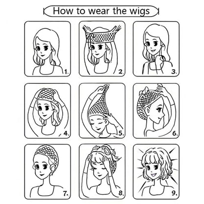 Rock Wig for 80s Costume Men and Women Curly Wavy Rocker Wig with Bangs Hippie Party Funny Wig for Halloween Themed Party Retro Concerts Costume Parties (Brown Gradient White) - color: 3-Brown Gradient White