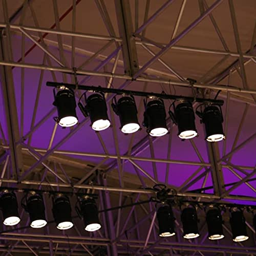 PINGEUI 12 Pack Stage Light Clamp, 2 Inch Aluminum Alloy Stage Lighting Clamp, Heavy Duty O Truss Clamp for DJ Lighting Par Lights Spot Lights, Fit for 48mm-52mm OD Pipe/Tube, Max Load 485 lbs