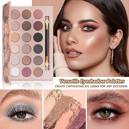 Makeup Set for Teens Makeup Kit for Women Full Kit Makeup Gift Set for Women Teen Girls Teenagers Eyeshadow Palette Makeup Kits Christmas - color: Big