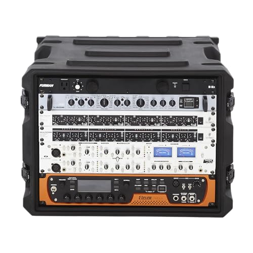 Gator Cases Pro Series 8U Rack Case with Standard 19" Depth, Roto Molded Made in USA (G-PRO-8U-19) - size: 8U Rack Space, style: Standard - 19" Deep
