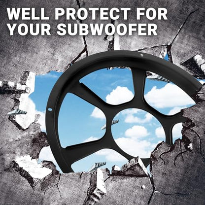 12'' Speaker Grill Cover 12 Inch Diameter Iron Subwoofer Grill Cover - size: 12‘’ Speaker Grill
