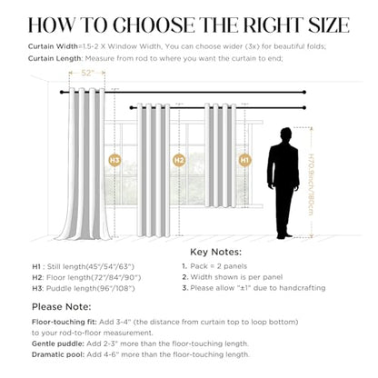 CUCRAF Dark Olive Green Velvet Blackout Curtains 96 inches Long, Thermal Insulated, Noise Reducing Rod Pocket Luxury Drapes for Bedroom Living Room(52x96 inches, 2 Panels) - color: Dark Olive Green, size: 52"W x 96"L (Pack of 2)