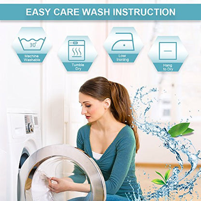 RYB HOME Extra Wide Curtains for Bedroom Closet Office Living Room Divider - color: Black, size: 180"W x 84"L (Pack of 1)