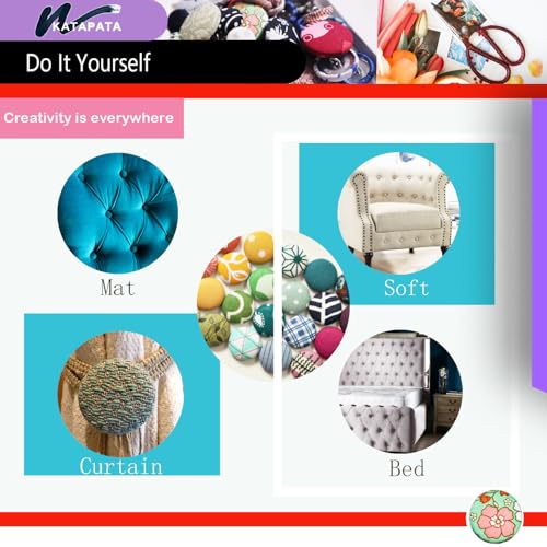 100 Sets Cover Button Kit with Tools - DIY Easy to Use Buttons for Clothing, Crafts & Home Décor, Cover Buttons for DIYers & Sewing Enthusiasts,Size 24(5/8Inch) - size: 24