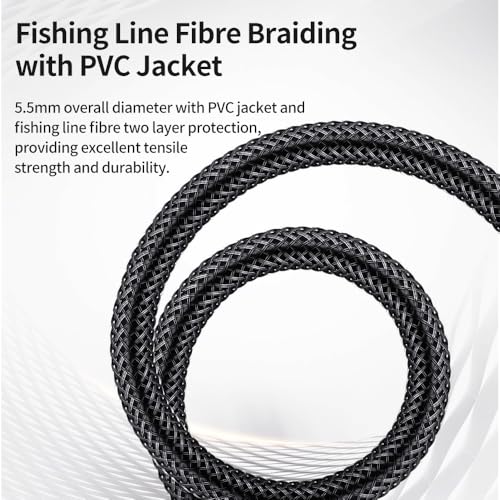 2-Pack 1/4 Inch TS Instrument Cable 6.6 Feet /2M Electric Guitar Cables Quarter Inch Mono Jack Cord for Electric Guitar, Mandolin, Bass AMP, Keyboard, Mixer, Equalizer - size: 6.6 Feet/2M