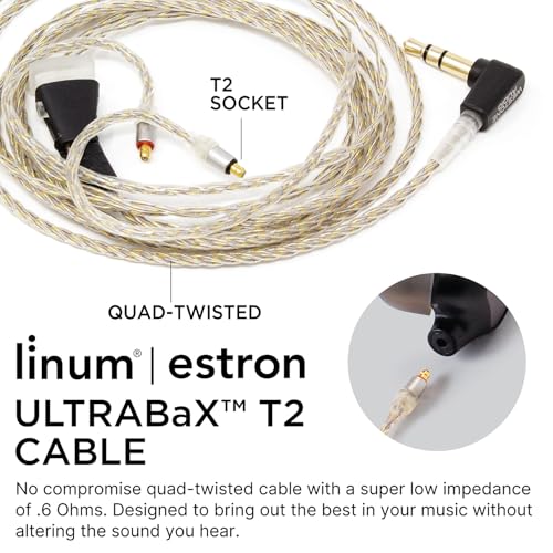 Westone Audio - Mach 80 Universal IEM Wired Earbuds - 8 Balanced Armature Professional Musician in Ear Monitor Earphones with Linum® ESTRON ULTRABaX™ T2 Cable - style: 8 Drivers