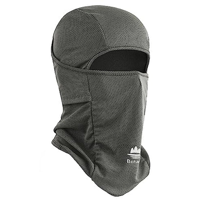 Balaclava Ski Mask, Sun Protection Breathable Face Cover Men Women - color: Dark Grey