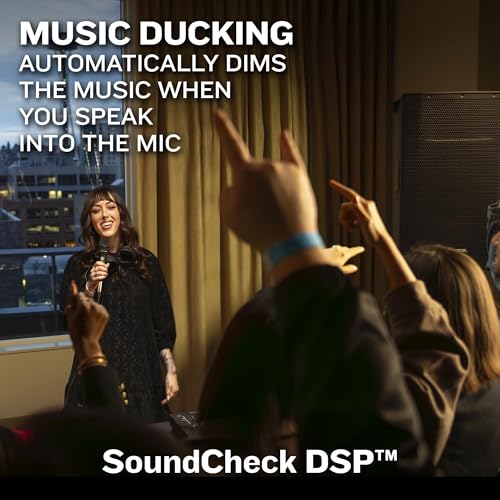Mackie Thump12v4 12" Professional Powered Loudspeaker feat. SoundCheck DSPTM and Bluetooth® - High SPL Portable PA Speaker, Wireless Streaming and Linking, Voicing Modes, Control App, Mixer, 1400W - size: 12-inch, style: Plug-In Powered
