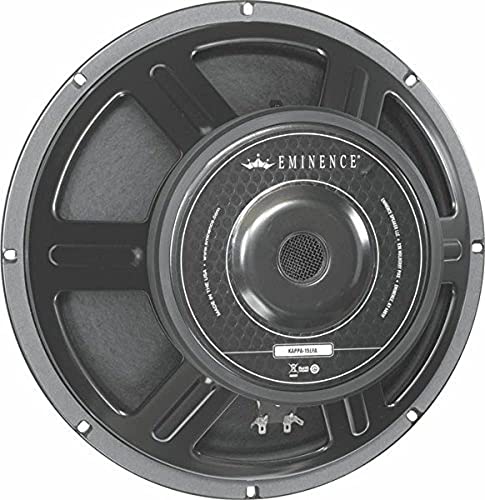 Eminence American Standard Kappa-15LFA 15" Pro Audio Speaker, 600 Watts at 8 Ohms, Black - size: 15 Inch, style: 600 W, 8 Ohm