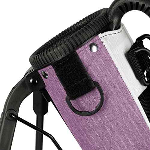 Orlimar Pitch ‘N Putt Lightweight Golf Stand Bag for Men & Women - color: Lilac Purple