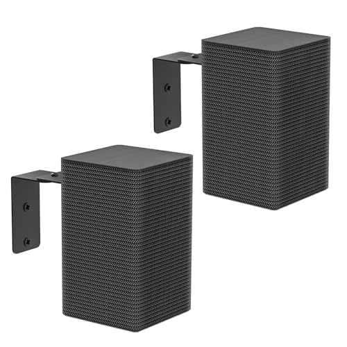 notiela Pair of Speaker Mount for Samsung Speaker Wall Mounting Brackets for Samsung Rear Speakers SWA 8500S/9000S/9100S/9200S/9500S and More Speakers Wall Brackets