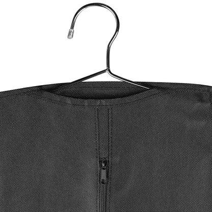 Handy Laundry Garment Bags for Hanging Clothes – Set of 2 Fabric Dress Bags, 24 x 54 Inches, Zippered Suit & Gown Storage Covers for Travel & Closet Organization - size: 24" x 54", style: Fabric