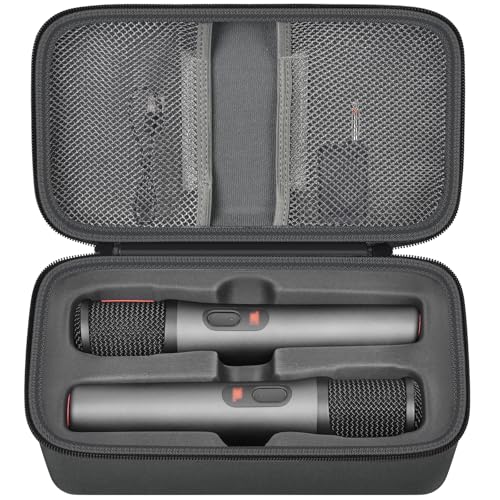 Boobowl Bluetooth Microphone Wireless Case for JBL PartyBox Wireless Mic - color: Grey
