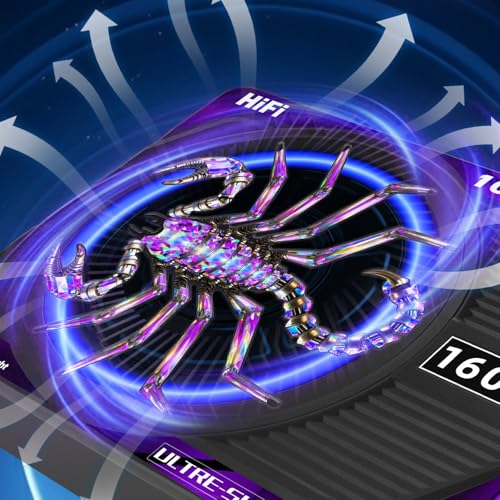 2026 Upgraded 1600W 10" Slim Under Seat Subwoofers with Amp & LED Ambient Lights for Truck/Car - Deep Bass, Individual Controls (LPF/Gain/Bass Boost), High Output Distortion-Free Audio - color: Purple