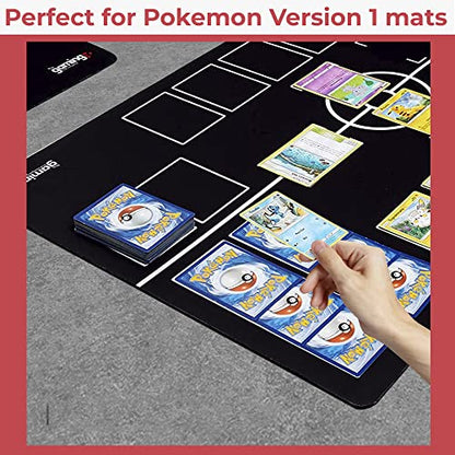 The Gaming Mat Company Deluxe 19.7” x 3.6” TCG Playmat Tube & Carry Case for YuGiOh, Magic The Gathering, Pokemon TCG Gaming Mats - Mat Case Playmat Holder & Game Mat tube or Playmat Container - size: 19.7” (50cm)