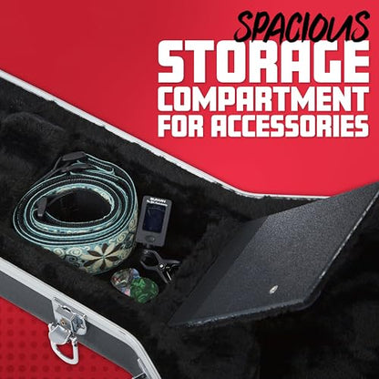 Gator Cases Lightweight ABS Molded Hardshell Case for SG Style Guitars, (GC-SG) - style: Sg