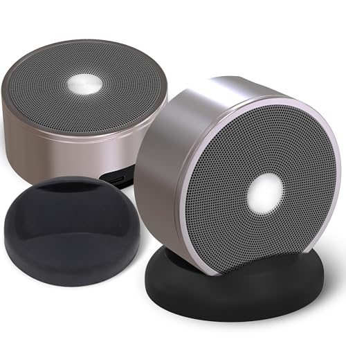 Stereo Bluetooth Speakers - Wireless Computer Speaker for Desktop Laptop PC for Boys & Girls Sister Brother Mom & Dad - Bluetooth Stereo Speakers Home Theater Gaming Rose Gold - color: Gold