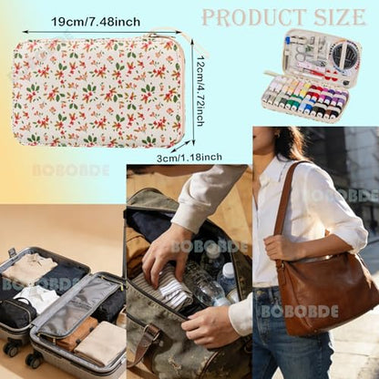 130PCS Printing Travel Sewing Kits for Adults Hand Sewing Accessories - color: 130PCS-HGXC