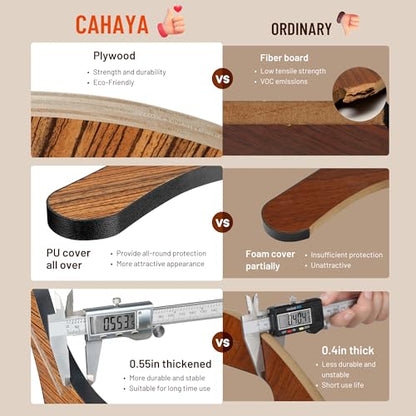 CAHAYA Guitar Stand Floor Wooden Portable Universal Instrument Holder | X-Frame Holder Thickened Plywood with PU Cover for Acoustic Electric Bass Classical Guitars Display Rack - color: Yellow