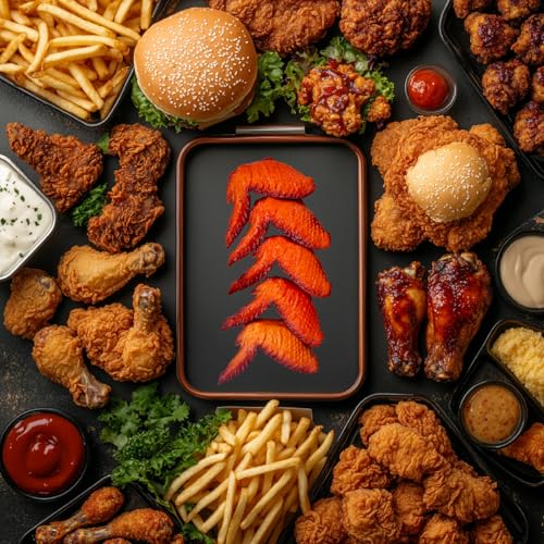 5 Pcs Simulated Chicken Legs Wings Fake Food Model Lifelike Fake Fried Chicken Kitchen Home Party Decoration Display Photography Props (Chicken Wings) - color: Chicken Wings