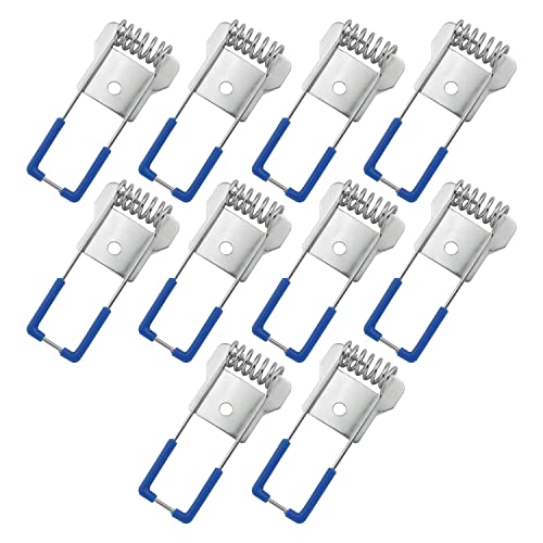 10pcs Downlight Panel Lamp Spring Clip 18x25mm Light Emitting Diode Recessed Lighting Accessories for Ceiling Lamp