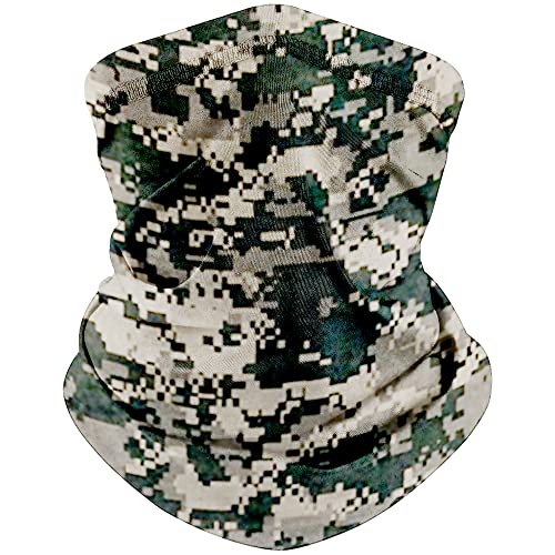 ARMORAY Face Mask, Head Wrap, Neck Gaiter, Headband - color: Mud Camo