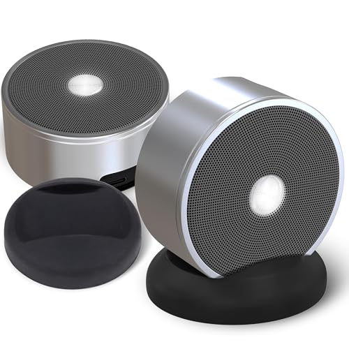Dual Bluetooth Speakers - Built In Mic For Phone Calls - Multiple Pairing Bluetooth Speakers Set of 2 - Wireless Computer Speaker - TF SD Card Birthday Graduation Gift Idea For Boys Girls Silver - color: Silver