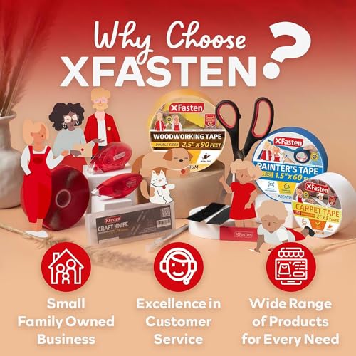 XFasten White Gaffers Tape 3 Inch x 30 Yards, Multipurpose, No Residue Gaffing Tape, White Gaff Tape Non-Reflective Matte Finish for Photography, Floor Marking, Walls, Indoor, Outdoor Locations - size: 3 Inches x 30 Yards (90 Feet)