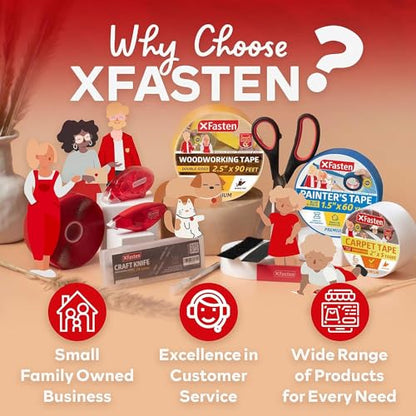 XFasten White Gaffers Tape 3 Inch x 30 Yards, Multipurpose, No Residue Gaffing Tape, White Gaff Tape Non-Reflective Matte Finish for Photography, Floor Marking, Walls, Indoor, Outdoor Locations - size: 3 Inches x 30 Yards (90 Feet)