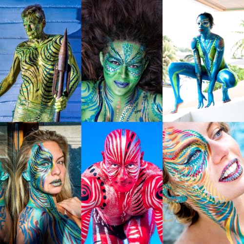 TAG Professional Face and Body Paint, Pastel Yellow 32gm, non toxic, hypoallergenic, easy to wash off, ideal for Kids Parties, Halloween, Cosplay and Events