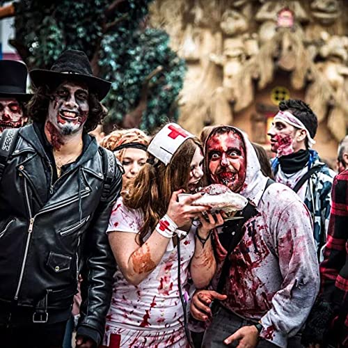 2.1oz Fake Blood Spray, Blood Splatter, Halloween Liquid Blood for Clothes, Zombie, Vampire and Monster SFX Makeup & Theater,Dark - color: fake blood dark