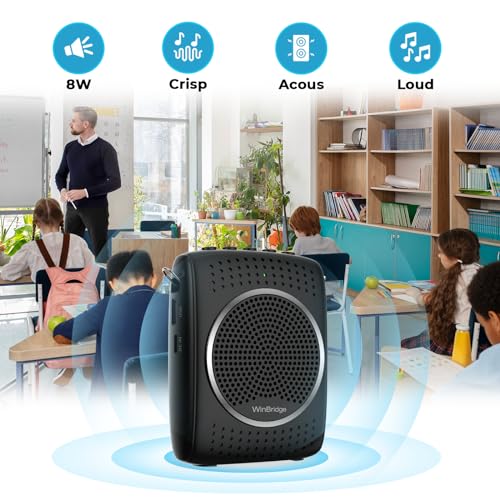 Ultra Portable Voice Amplifier Microphone and Speaker Set S309