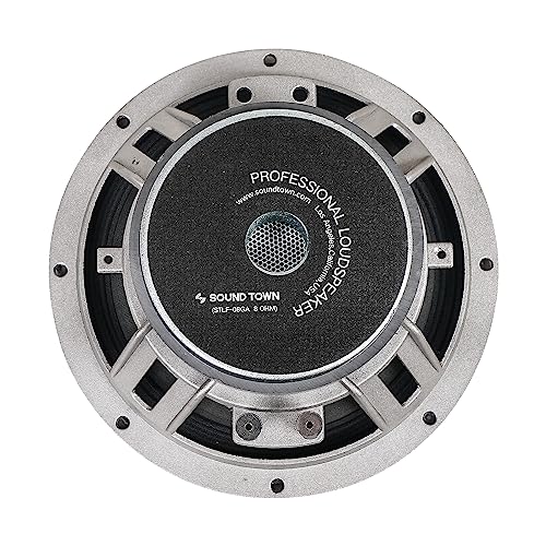 Sound Town 8-inch 150W Cast Aluminum Frame Woofer, Replacement Woofer for PA/DJ Speakers, Bass Guitar Cabinets (STLF-08GA) - size: 8"