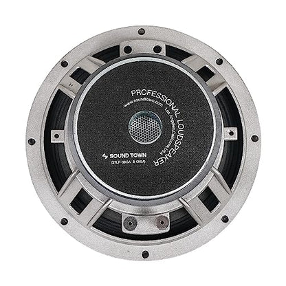 Sound Town 8-inch 150W Cast Aluminum Frame Woofer, Replacement Woofer for PA/DJ Speakers, Bass Guitar Cabinets (STLF-08GA) - size: 8"