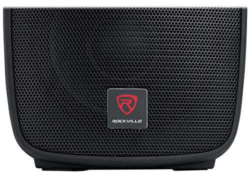 Rockville BPA10 10" Pro Powered DJ PA Speaker, w Bluetooth, 2-Pack