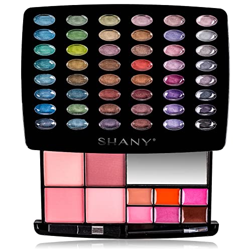 SHANY Glamour Girl Makeup Kit Eyeshadow Beauty Palette with Eye shadows, Blushes, Lipstick Lip-gloss, Make up Mirror, Cosmetics applicators, Premium Gift Packaging - Glamour - color: GLAMOUR