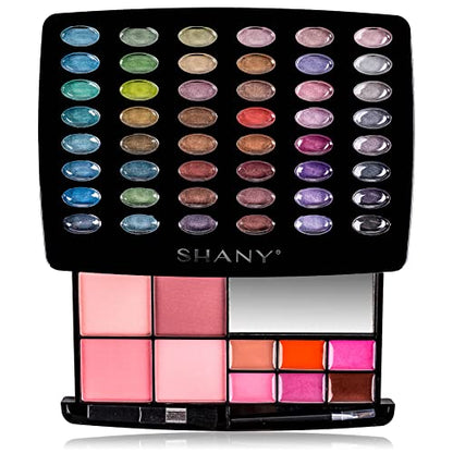 SHANY Glamour Girl Makeup Kit Eyeshadow Beauty Palette with Eye shadows, Blushes, Lipstick Lip-gloss, Make up Mirror, Cosmetics applicators, Premium Gift Packaging - Glamour - color: GLAMOUR