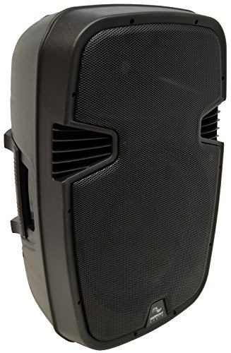 Harmony Audio 15" Powered PA Speaker 1200W Bluetooth Active DJ HA-L15BA - style: Single Pack