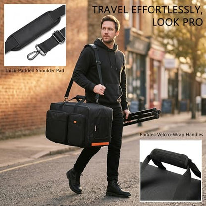 12" Speaker Bag, Top Handle Access & 6 Repositionable Pads | Fits QSC K12.2; padded, cable pockets, water-resistant zipper (24.5 x 14.4 x 14.4 in) - size: 12" Speaker(24.5 x 14.4 x 14.4 in)
