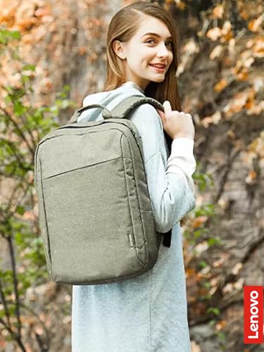 Lenovo B210 15.6-Inch Laptop Backpack, Camo Green – Water-Repellent Computer Bag for Men & Women, Lightweight Travel Backpack with Padded Laptop Sleeve, Durable Casual Daypack - color: Camo Green, size: 15.6 inch