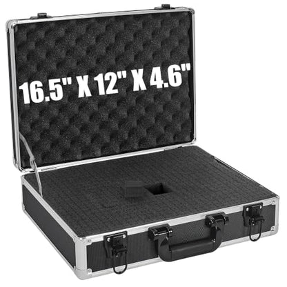 17 Inch Hard Shell Carrying Case - size: Inner：16.5''X 12''X 4.6''
