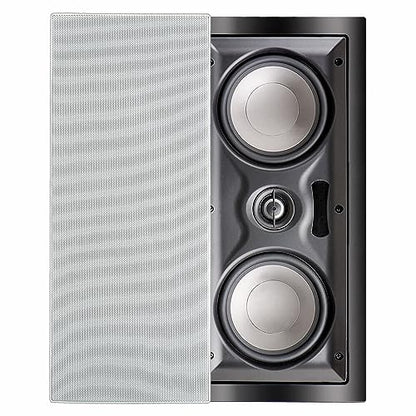 OSD Audio IW525 5.25-Inch in-Wall LCR Center Channel Speaker, 150W, Single | Use as a Left, Center or Right Channel Speaker for Home Theater Surround Sound with Clear Dialogue and Balanced Performance.