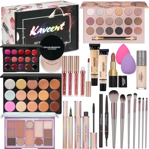 Makeup Kit for Teens Makeup Kits for Women Full Kit Makeup Set for Women Teenagers Eyeshadow Makeup Gift Set for Teen Girls - color: Large