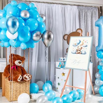 Rose Gold Croblissful 50" Easel Stand for Wedding Sign Adjustable, Metal | 3 Tier Height, Display Easel with Chain, Heavy Duty Floor Tripod, Welcome Wedding Baby Shower Sign, Painting Canvas Poster - color: Rose Gold