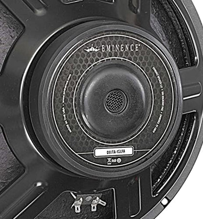 Eminence American Standard Delta-15LFA 15" Pro Audio Speaker with Extended Bass, 500 Watts at 8 Ohms