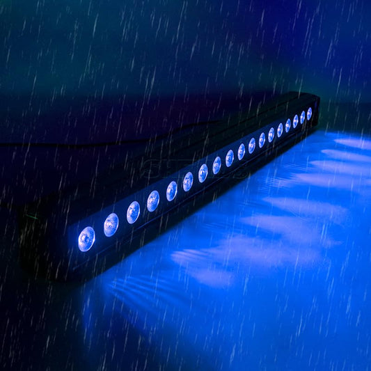SHEHDS 18x12W Wall Wash Light Bar IP65 Waterproof LED