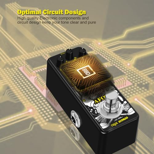 Mini Booster Guitar Effect Pedal,True Gain Booster,Micro Clean Boost Pedal for Electric Guitar Pure Clean Mini Booster Pedals Mini Size True Bypass - color: Black Booster