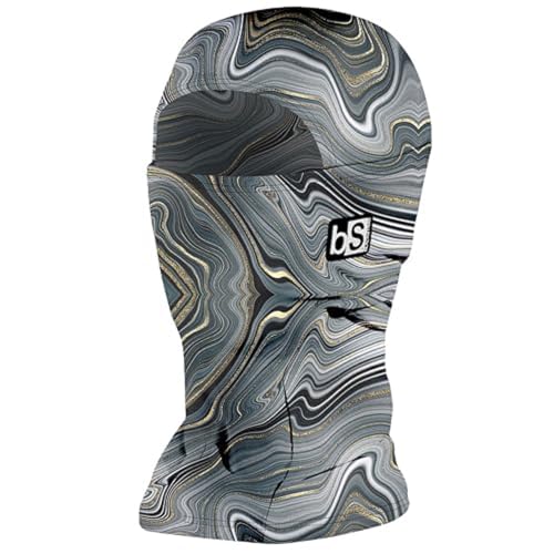BLACKSTRAP Hood Balaclava Face Mask – Cold Weather Ski Mask, Breathable, Moisture-Wicking, and Helmet-Compatible - color: Geode Black